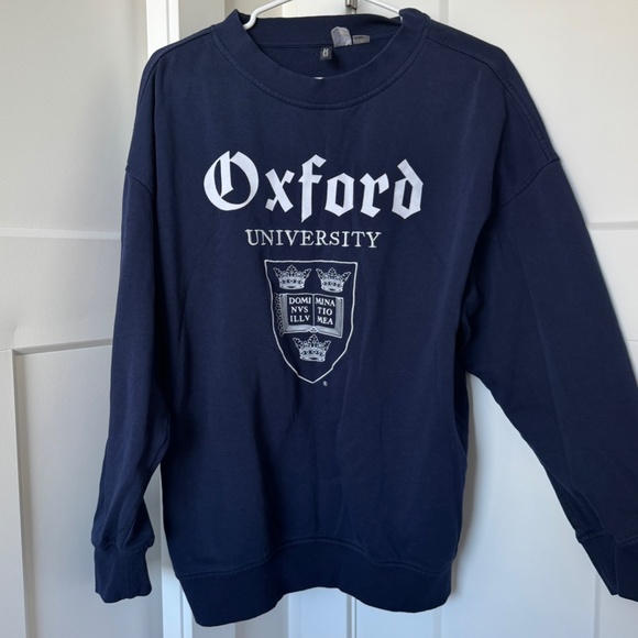 Oxford University Sweatshirt - H&M - Size Small - Picture 1 of 2